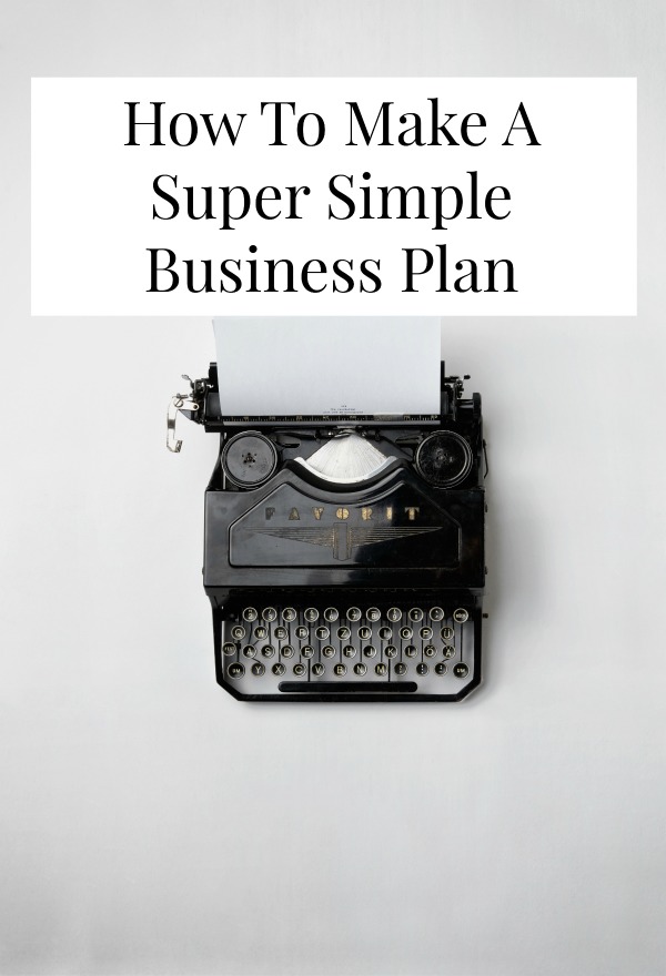 Super Simple Business Plans