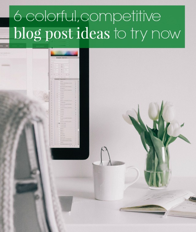 blog post ideas